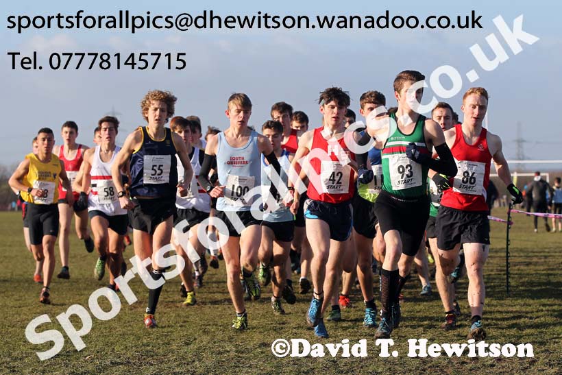 Mens juniors Northern Cross Country  Championships, Pontefract. Photo: David T. Hewitson/Sports for All Pics